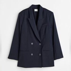 NWOT H&M Oversized Double Breasted Blazer size S